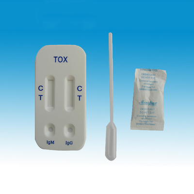 Γρήγορο Toxoplasma Igg Toxotest εξαρτήσεων δοκιμής Combo καρτών/ανίχνευση Igm
