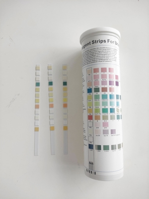 Urinalysis FSC λουρίδες δοκιμής 10 παράμετρος 100 λουρίδες/μπουκάλι