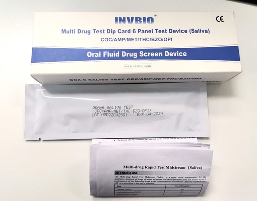 Προφορικά 3.00mm CE FSC FDA δοκιμής φαρμάκων σαλίου 6 επιτροπής