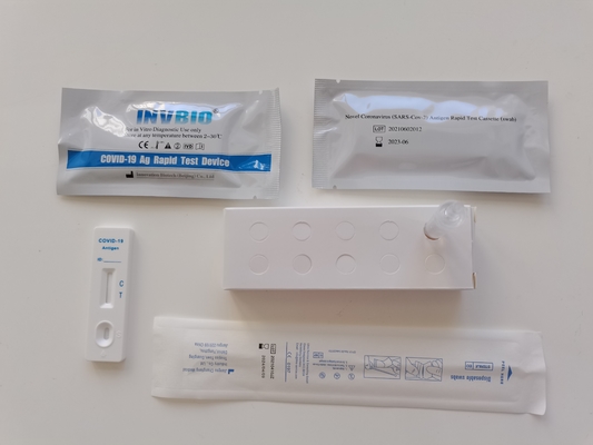 εξάρτηση δοκιμής 1pcs/Box Invbio στο σπίτι γρήγορη Covid με τη Γερμανία Bfarm