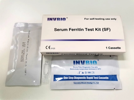 One Step Serum Test Level Ferritin Kit Finger Blood Easy Λειτουργία στο σπίτι