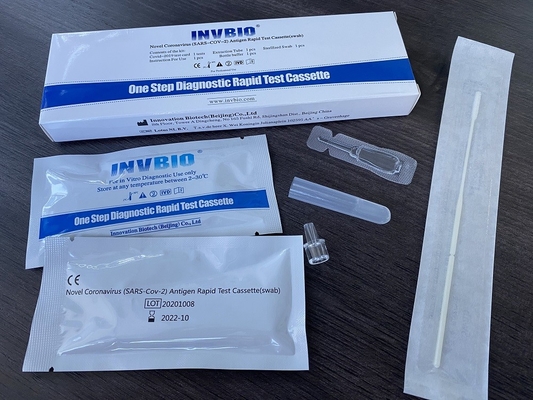 99% ακρίβεια Covid Antigen Test Kit Ταχεία ανταπόκριση για τους επαγγελματίες υγείας που ταξιδεύουν