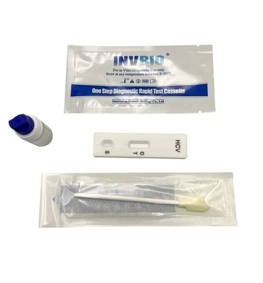 Η ακριβής αποτελεσμάτων Hcv σαλίου συσκευή δοκιμής αντιγόνων γρήγορη εύκολη λειτουργεί