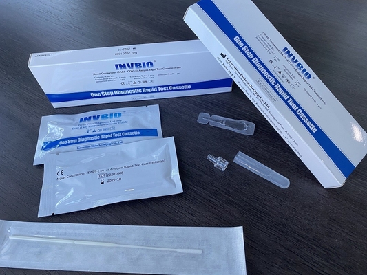 Γρήγορη 1pcs/Box στο σπίτι εξάρτηση δοκιμής αντιγόνων Covid για το ταξίδι