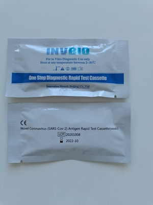 Γρήγορη 1pcs/Box εξάρτηση δοκιμής αντιγόνων εγχώριας χρήσης Covid