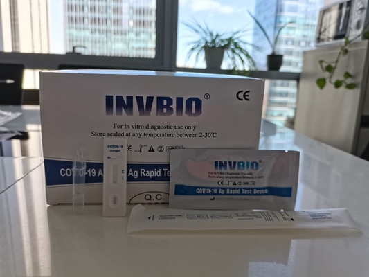 Covid-19 προφορικό ρευστό CE εξαρτήσεων δοκιμής που μαρκάρεται για τη μόνη δοκιμή