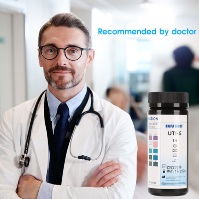 Urinalysis ανδρών γυναικών εξάρτηση δοκιμής Uti λουρίδων δοκιμής στο σπίτι