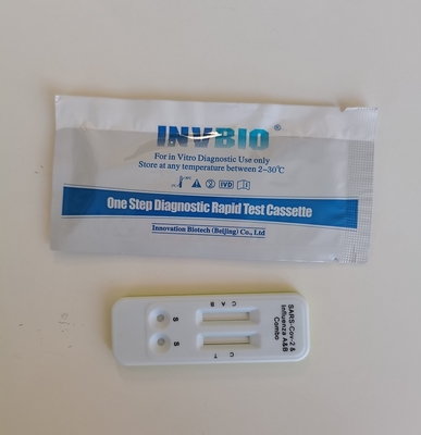 99.9% Antigen Kit Covid-19 Influenza A/B Viruses Influenza A/B Combo Cassette Ηχογράφηση αντιγόνων