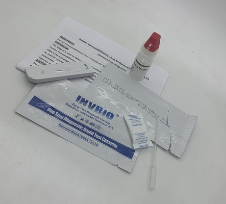 Ένας γρήγορος HIV 1/2 ιών ανθρώπινης ανεπάρκειας αντισωμάτων εξαρτήσεων δοκιμής αντισωμάτων βημάτων 99%
