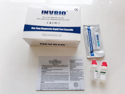 Ένας αντι HIV 1 βημάτων στιγμή 2 γρήγορη εξαρτήσεων δοκιμής HIV cOem