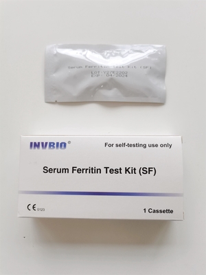 Ανιχνεύοντας Ferritin αναιμίας την εξάρτηση εγχώριας δοκιμής με το CE που χαρακτηρίζεται
