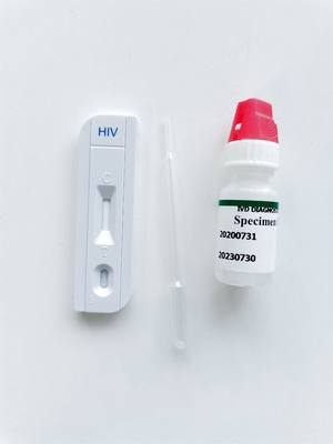 Γρήγορες εξαρτήσεις 50pcs δοκιμής HIV επεξεργασίας μολυσματικών ασθενειών