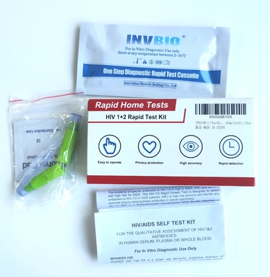 4η παραγωγή 1/2 γρήγορη Test Kits Antigene Ag αβ σύφιλη HIV και ενισχύσεις HIV διαγνωστικές