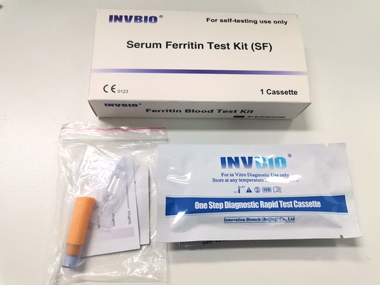 Ανθρώπινη Ferritin επιπέδων εξάρτηση 99,2% της Elisa κασετών εξέτασης αίματος γρήγορη ευαισθησία