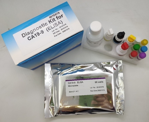 Ιατρικό Rapid Diagnostic 96pcs Elisa Test Kit Hbsag Αντιγόνο επιφανείας ηπατίτιδας Β