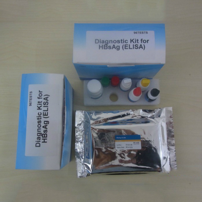 Ιατρικό Rapid Diagnostic 96pcs Elisa Test Kit Hbsag Αντιγόνο επιφανείας ηπατίτιδας Β