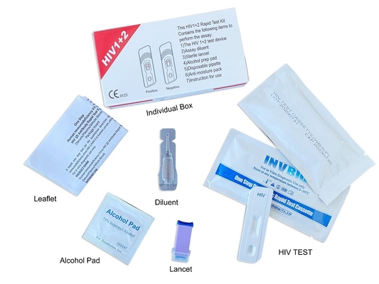 Invbio μόλυνσης HIV αίματος εξέτασης που εγκρίνεται CE διαγνωστικής τον ιό για ανθρώπινης ανεπάρκειας αντισωμάτων