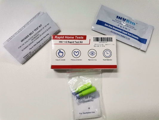 25pcs ολόκληρου αίματος διαγνωστική εγχώρια χρήση εξαρτήσεων δοκιμής HIV γρήγορη μόνη - δοκιμή