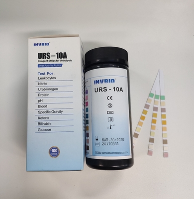 Κανονικές γρήγορες Urinalysis FSC δοκιμές μετρητών στάθμης για τα πρωτεϊνικά λευκοκύτταρα γλυκόζης pH συγκεκριμένης πυκνότητας