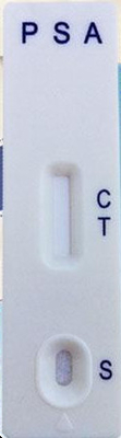 Κάρτα υψηλής ευαισθησίας Psa Rapid Test Kit Γρήγορη ανίχνευση