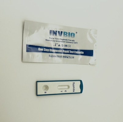 Διαγνωστική εξέταση σύφιλης προτύπων εξαρτήσεων διαγνωστικής δοκιμής Vdrl γρήγορη με τη σφραγισμένη σακούλα