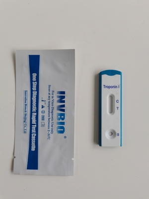Troponin Ι Troponin ολόκληρου αίματος δοκιμής Ctni γρήγορες διαγνωστικές/ορών/πλάσματος κάρτες