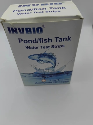 Aquarium Pond Fish Tank Water Quality Test Kit 7 in 1 Strips 100/pack