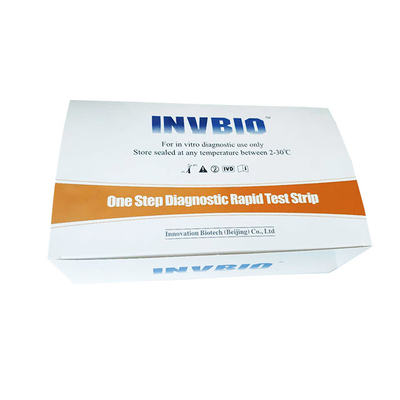 Hep C Antibody Hcv Test Strap Διάγνωση προσυμπτωματικού ελέγχου ηπατίτιδας C 100 Τεστ / Κουτί