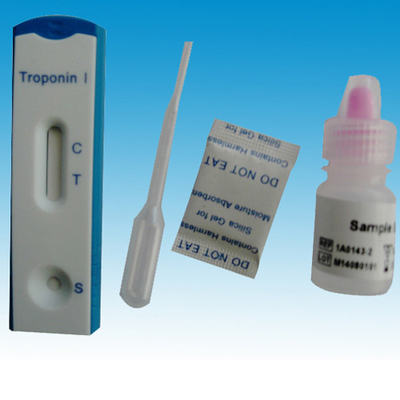Επαγγελματικό καρδιακό Troponin Ι ολόκληρου αίματος γρήγορη υψηλή ευαισθησία εξαρτήσεων δοκιμής