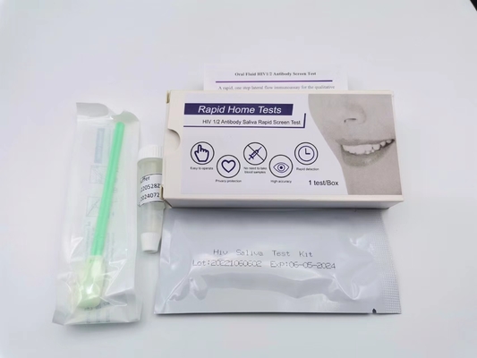 99% Oraquick Saliva Hiv Δοκιμαστική ακρίβεια στοματικού σαμπουάν Invbio In Vitro Διαγνωστική χρήση