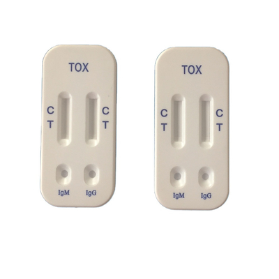 Toxoplasma IgG IgM ολόκληρου αίματος γρήγορος διαγνωστικός καρτών εξαρτήσεων δοκιμής