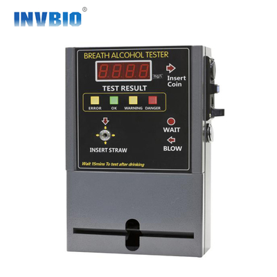 3×AAA ακρίβεια 103×65×27mm Breathalyzer ελεγκτών αναπνοής οινοπνεύματος τσεπών μπαταριών