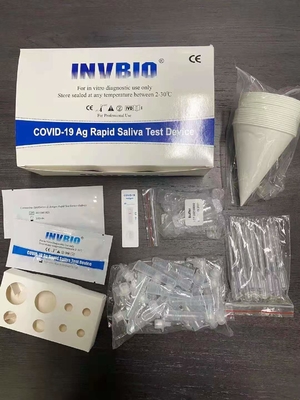 Εγχώρια χρήση Covid 19 γρήγορο Detection Kit Rtk Ag σάλιο αντιγόνων