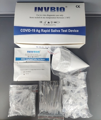 Bfarm SAR-CoV-2 στο σπίτι Antigen Test Kit Ag εξάρτηση δοκιμής σαλίου