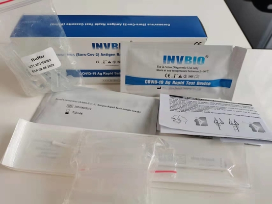 SAR-CoV-2 σύντομος κοινός κατάλογος της ΕΕ καρτών εξαρτήσεων δοκιμής αντιγόνων πατσαβουρών Rtk ρινικός στο σπίτι