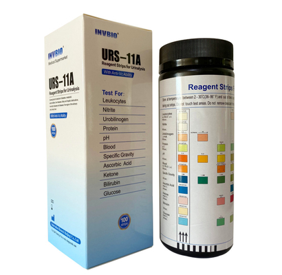 Γρήγορη δοκιμή 10 CE Urinalysis παραμέτρου ποιοτική ανίχνευση λουρίδων δοκιμής