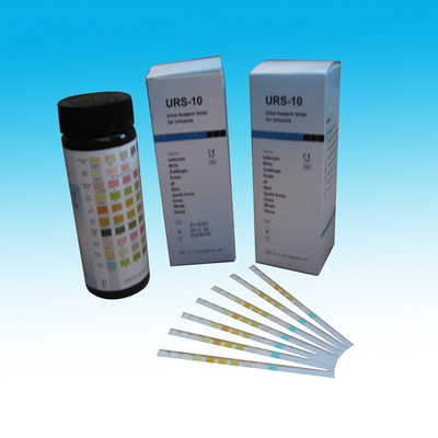 Γρήγορη δοκιμή 10 CE Urinalysis παραμέτρου ποιοτική ανίχνευση λουρίδων δοκιμής