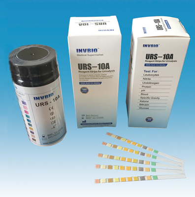 Urinalysis λευκωματίνης μικροϋπολογιστών διορατικότητα 100 λουρίδες/μπουκάλι λουρίδων δοκιμής