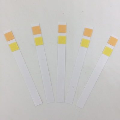 Urinalysis αντιδραστηρίων INVBIO ανθρώπινες pH λουρίδες δοκιμής 3.00mm πλάτος